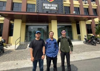 Material Proyek Dirusak, Direktur CV Kalembo Melapor ke Polda Lampung