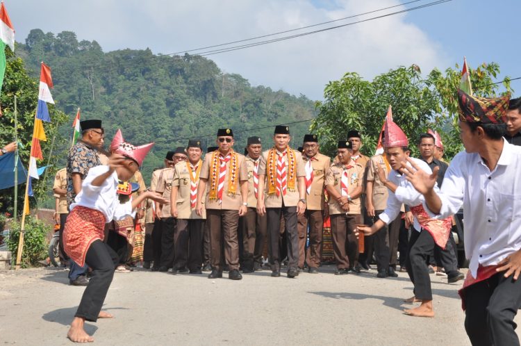 PJ Bupati Tanggamus Hadiri Upacara Peringatan Hari Pramuka ke-63