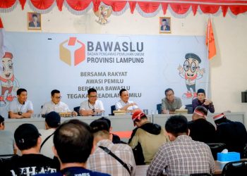 Bawaslu Lampung Rilis Hasil Pengawasan Kampanye Pemilu 2024: Paslon 02 Lebih Aktif