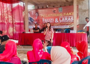 DPC PDIP Pringsewu Berikan Pembekalan kepada 80 Calon Saksi Pilkada