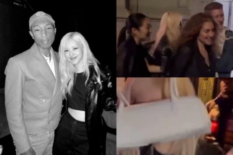 Rose BLACKPINK Terlihat Mabuk Saat Berpesta dengan Pharrell Williams di New York