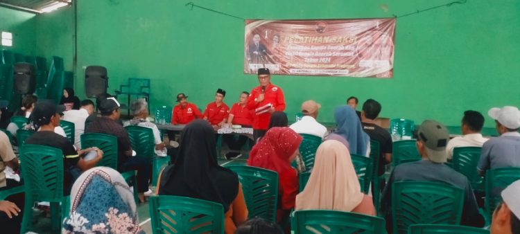 DPC PDIP Gelar Pelatihan Calon Saksi di Ambarawa Barat untuk Pemenangan Pilkada