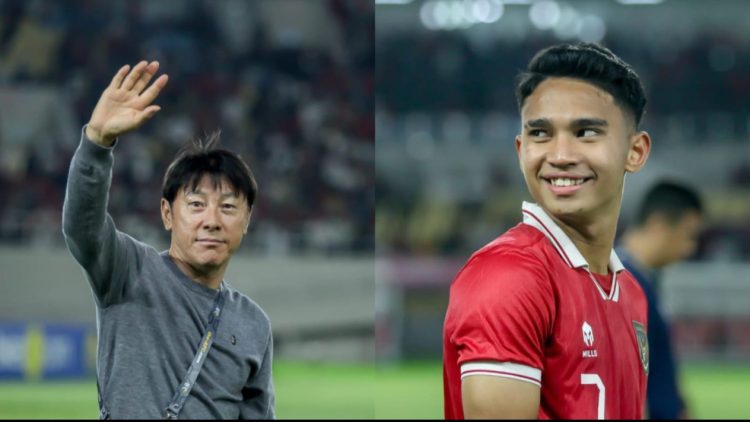 Isi Percakapan Shin Tae-yong dengan Marselino Ferdinan di Ruang Ganti Saat Laga Indonesia vs Arab Saudi