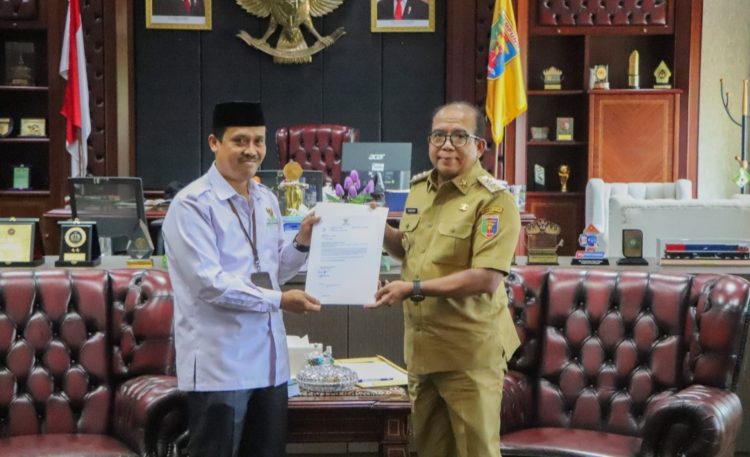 Pj Gubernur Lampung Minta Baznas Pastikan Zakat Tersalurkan Tepat Sasaran