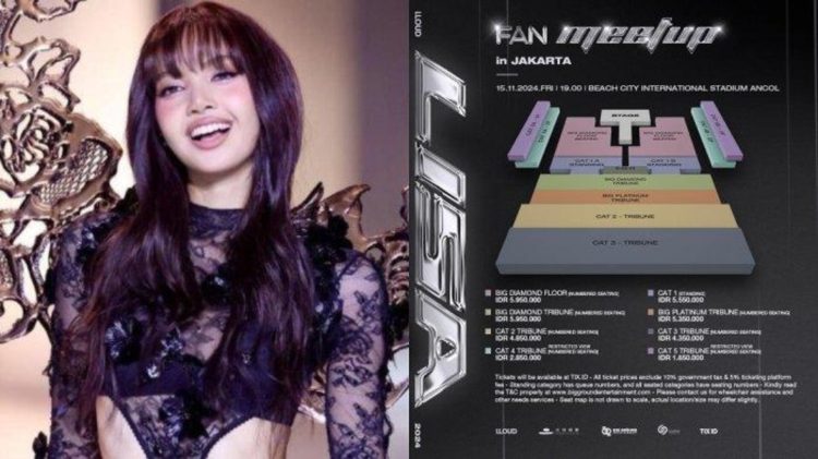 Harga Tiket Fan Meeting Lisa di Jakarta Alami Penyesuaian, Big Ground dan Sunny Side Up Entertainment Umumkan Detailnya!