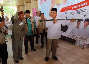 Saleh Asnawi Resmi Kukuhkan 1.400 Tim Pemenangan di Kecamatan Kota Agung