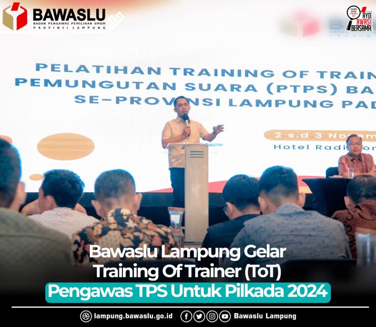 Bawaslu Lampung Identifikasi 3.590 TPS Rawan Jelang Pilkada 2024