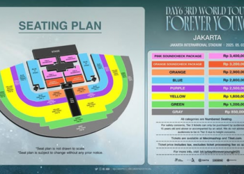 DAY6 Kembali Gelar Konser di Jakarta Mei 2025 Tiket Mulai Rp850 Ribu