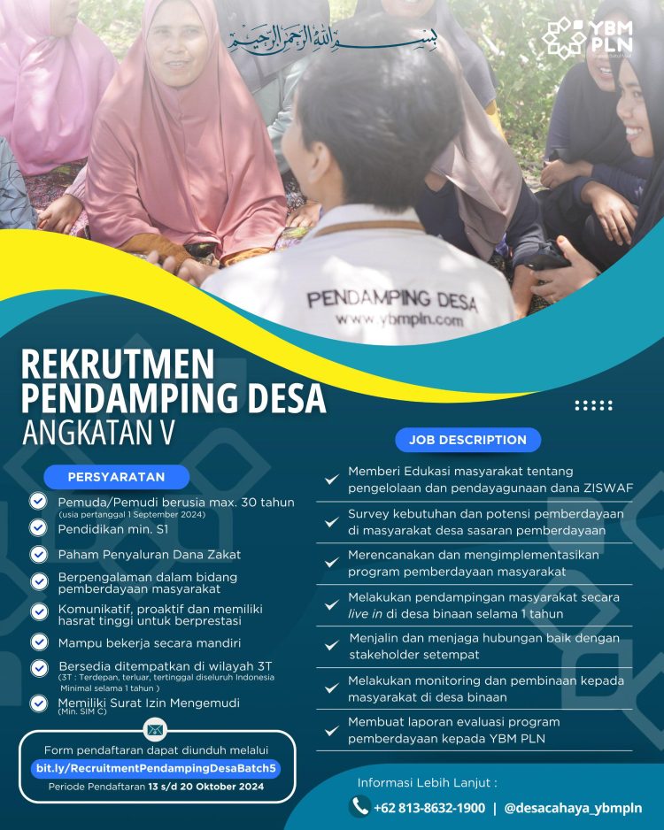 Detail Batasan Usia Pendaftar Rekrutmen Pendamping Desa 2025: Harus Tepat dan Sesuai