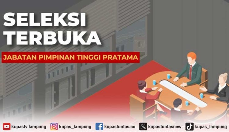 Seleksi Jabatan Sekprov Lampung Resmi Ditutup, 9 Peserta Mendaftar