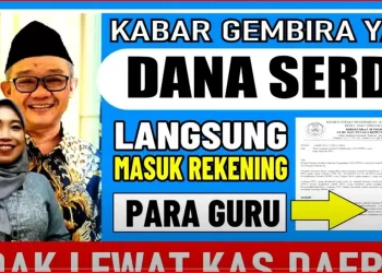 Kabar Baik! Tunjangan Sertifikasi Guru Langsung Ditransfer ke Rekening, Ini Penjelasannya