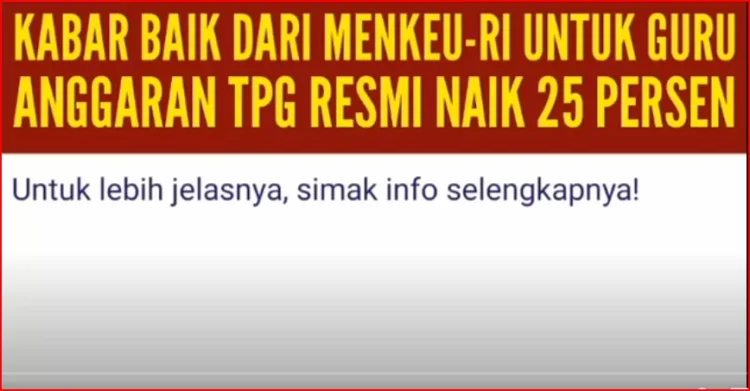 Tunjangan Sertifikasi Guru Naik 25 Persen, Kesejahteraan Meningkat di 2025
