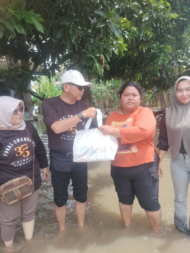 Fokal Smanda 87 Galang Bantuan untuk Korban Banjir di Lampung Timur