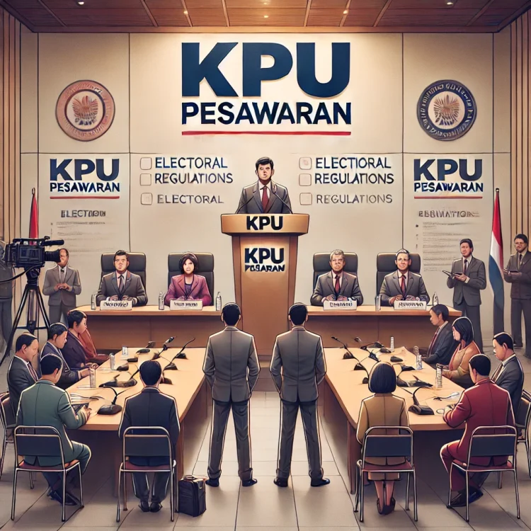 KPU Pesawaran Tegaskan Taat PKPU Terkait Gugatan Ijazah Aries Sandi di MK