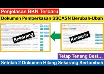 Peserta Lolos PPPK Bingung, Proses Unggah Dokumen di SSCASN Berubah