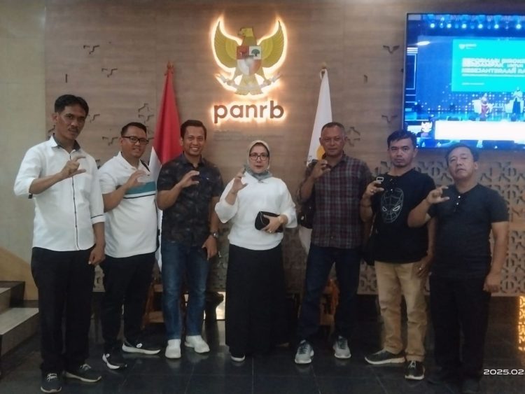 Eks THK II Lampung Selatan Bertemu KemenpanRB, Dukung Perjuangan Status Penuh Waktu