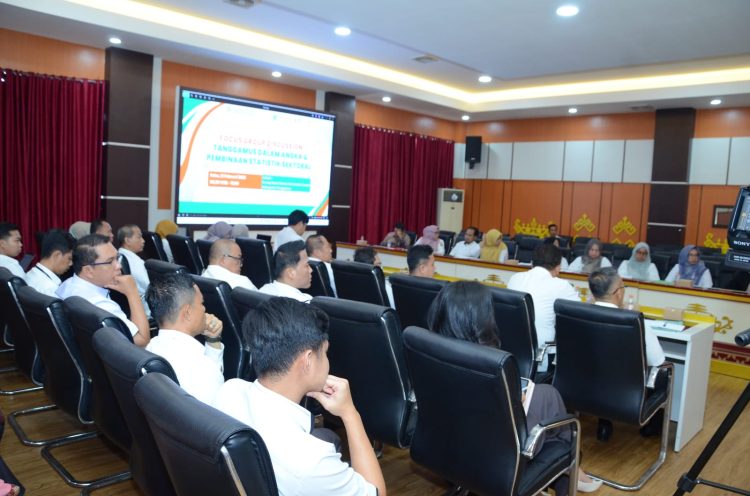 FGD “Tanggamus Dalam Angka 2025”: PJ Bupati Dorong Penguatan Data untuk Kebijakan Pembangunan