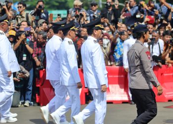 Presiden Prabowo Lantik Hamartoni Ahadis dan Romli sebagai Bupati dan Wakil Bupati Lampung Utara 2025-2030