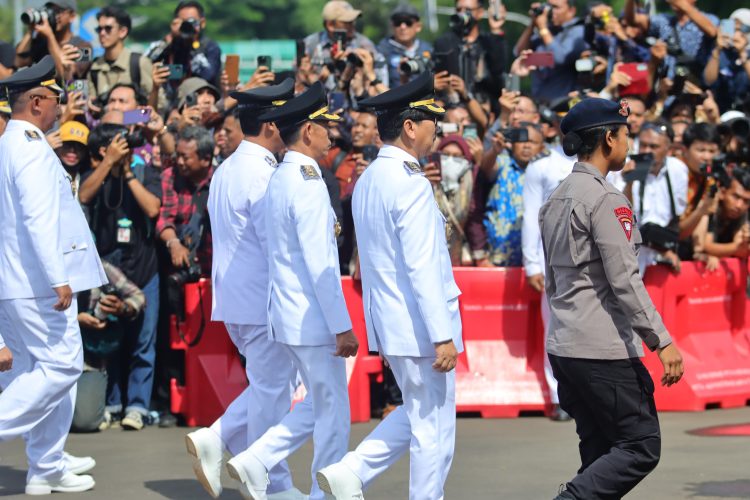 Presiden Prabowo Lantik Hamartoni Ahadis dan Romli sebagai Bupati dan Wakil Bupati Lampung Utara 2025-2030