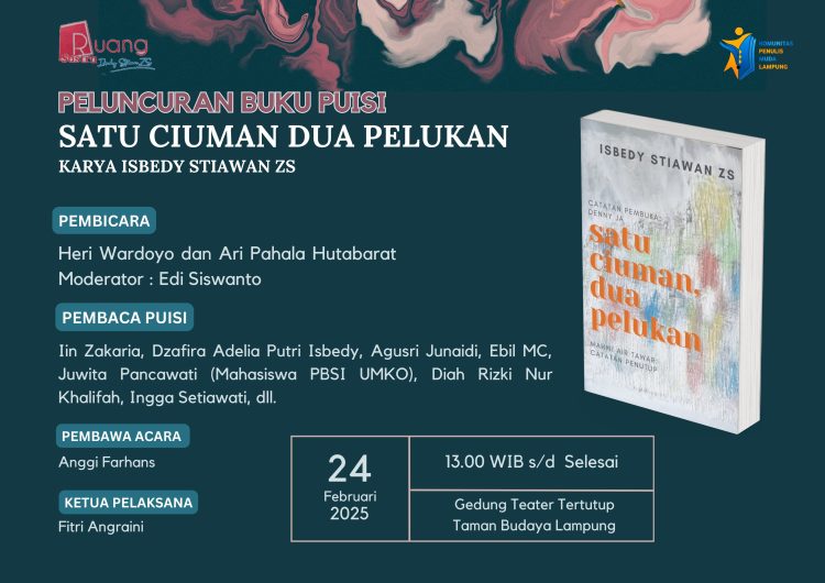 Isbedy Stiawan ZS: Menyalurkan Cinta dalam Puisi, Merayakan Kata di Panggung Sastra