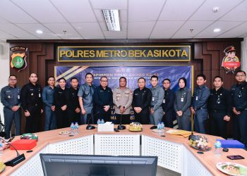 Kapolres Metro Bekasi Kota dan Sespimmen 65 Gelar Management Course Level III, Bahas Ketahanan Pangan