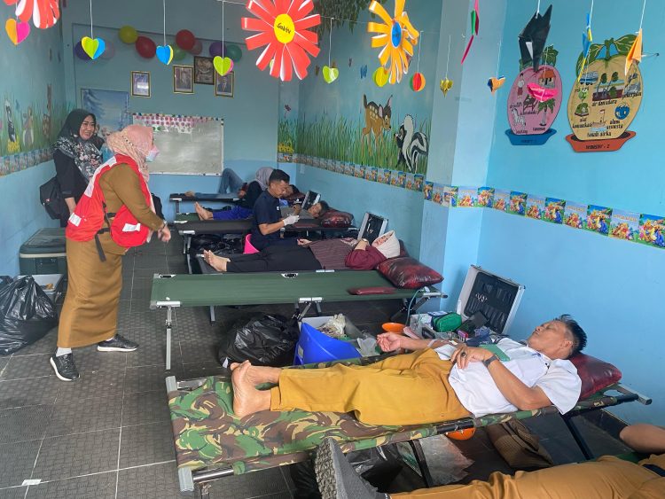 PSMTI Pesawaran Gelar Donor Darah Sambut Ramadan, Wujud Nyata Kepedulian Sosial