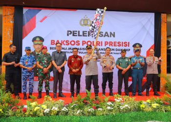 Polda Lampung dan Mahasiswa Bagikan 4.500 Paket Sembako untuk Sambut Ramadan