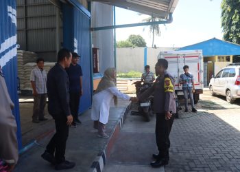 Kapolres Lampung Selatan Pastikan Stok Sembako Aman Jelang Ramadan