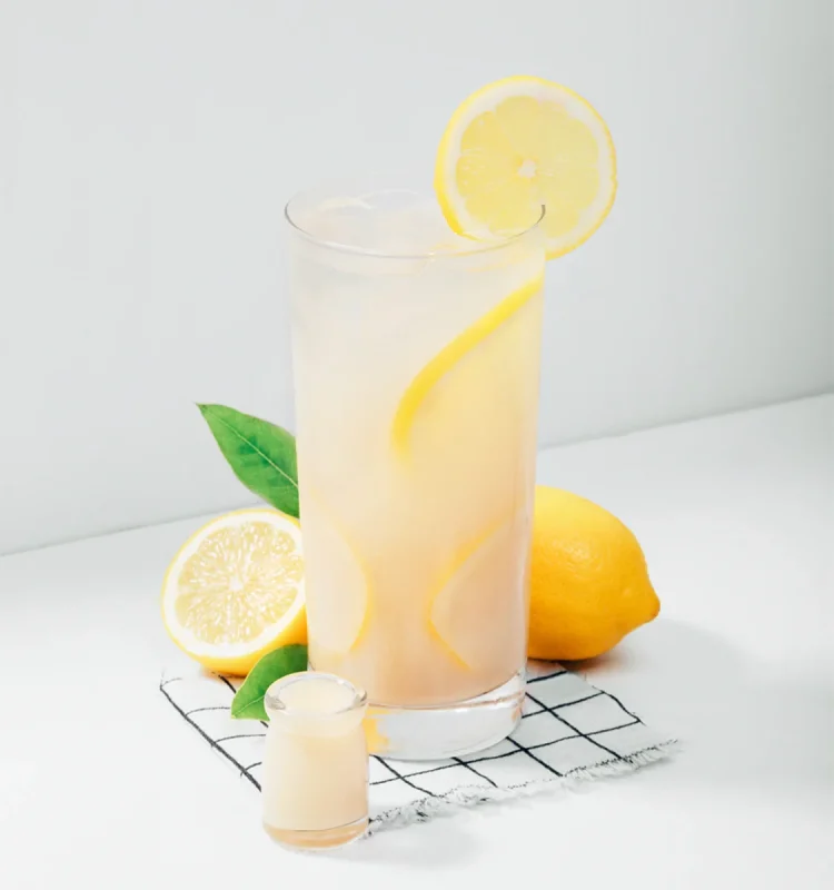 Cara Membuat Es Yakult Lemon Segar dan Mudah