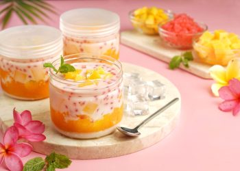 Jus Mangga Kekinian dengan Creamy Cheese Topping