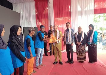 PJ Bupati dan Wakil Bupati Terpilih Resmikan Taman Kota Ir. Soekarno di Tanggamus