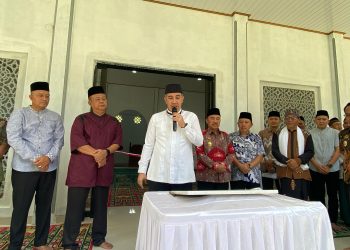 Masjid Al-Muttaqin diresmikan, Bupati Pesawaran Ajak Jajaran Makmurkan Rumah Ibadah