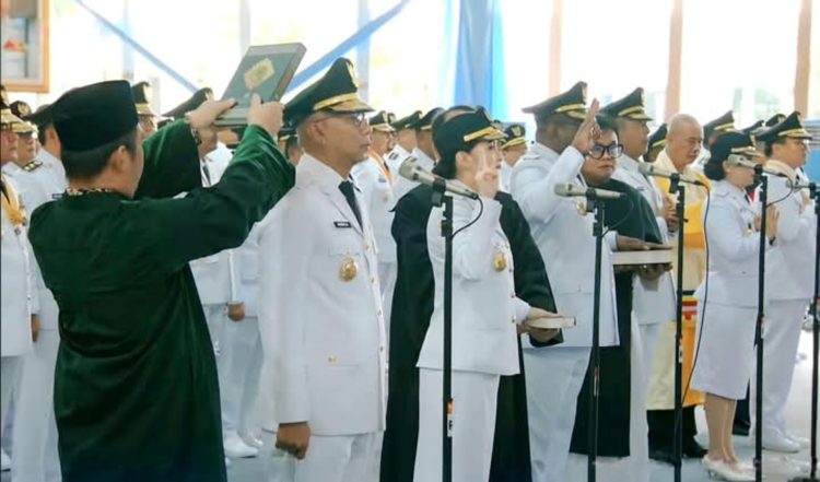 Presiden Prabowo Lantik Rahmat Mirzani Djausal dan Jihan Nurlela sebagai Gubernur dan Wakil Gubernur Lampung 2025-2030