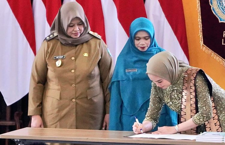 Ny. Rahayu Riyanto Pamungkas Resmi Menjabat Ketua TP-PKK Kabupaten Pringsewu