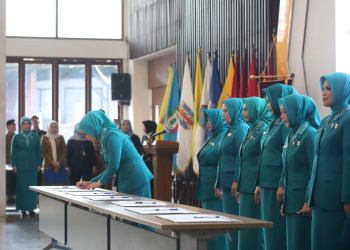 Ketua TP PKK Lampung Barat Resmi Dilantik, Siap Tingkatkan Kesejahteraan Masyarakat