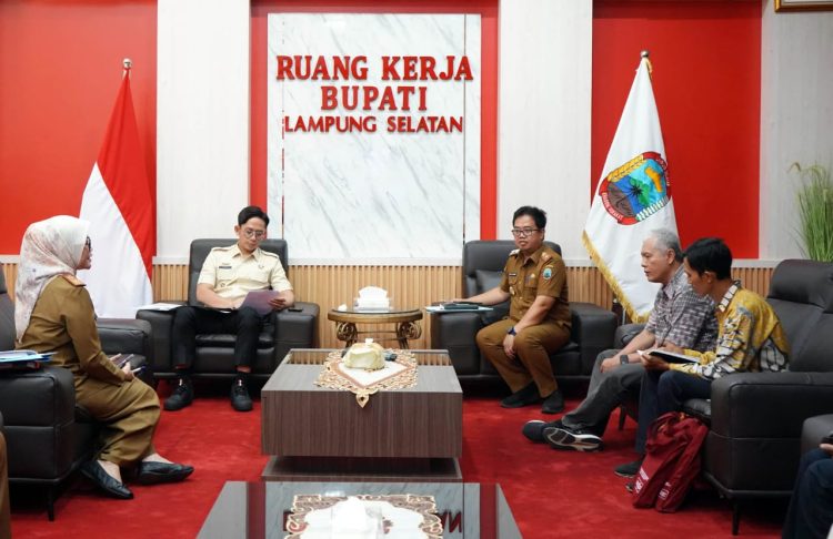 Bupati Lampung Selatan Terima Audiensi Mitra Tangguh Paluma Nusantara, Bahas Penguatan Mitigasi Bencana