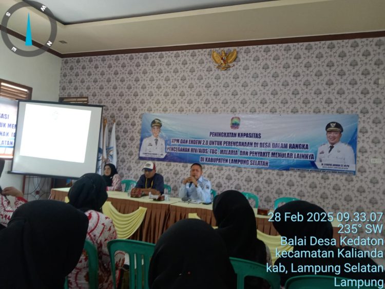 DPMD Lampung Selatan Maksimalkan Peran KPM, Perangi Stunting dengan Aplikasi EHDW 2.0
