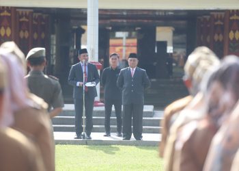 Hari Pertama Bertugas, Parosil Mabsus Ajak ASN Lampung Barat Tingkatkan Disiplin dan Etos Kerja