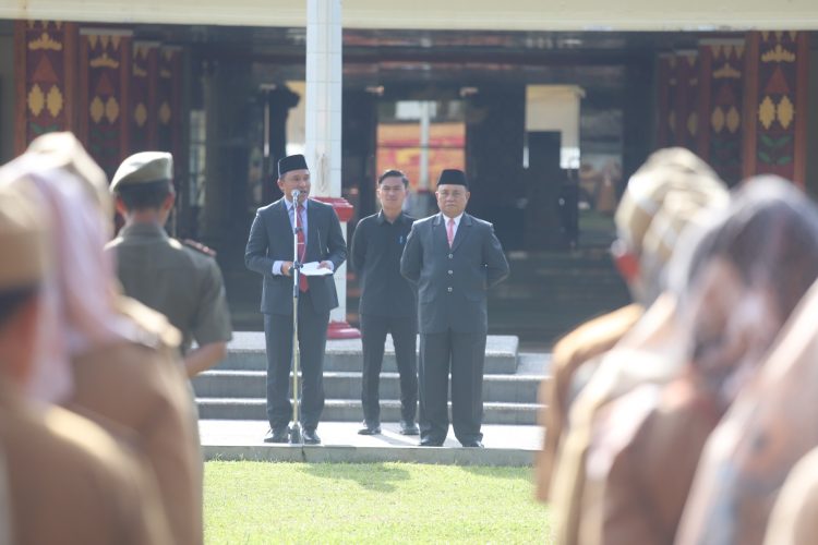 Hari Pertama Bertugas, Parosil Mabsus Ajak ASN Lampung Barat Tingkatkan Disiplin dan Etos Kerja