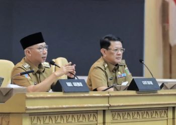 Briefing Perdana, Gubernur Lampung Tegaskan Profesionalisme dan Fokus Pembangunan