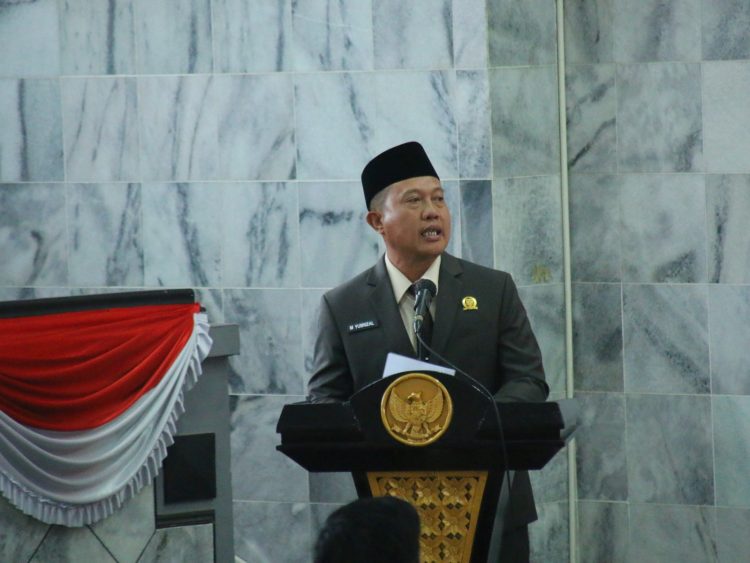 Bupati Hamartoni Paparkan Visi-Misi di DPRD Lampung Utara, Komitmen Majukan Daerah