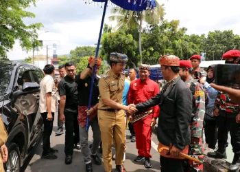 Egi-Syaiful Disambut Prosesi Adat, Awali Kepemimpinan di Lampung Selatan