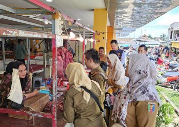 Satgas Pangan Polda Lampung Sidak Pasar, Pastikan Stok dan Harga Bahan Pokok Stabil di Awal Ramadan