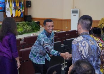 Bupati Pringsewu Hadiri Sertijab Kepala Perwakilan BPK RI Lampung, Perkuat Sinergi Pengelolaan Keuangan Daerah