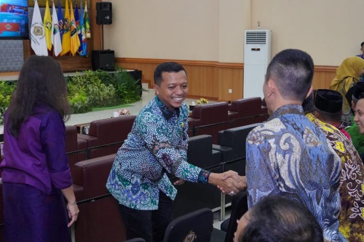 Bupati Pringsewu Hadiri Sertijab Kepala Perwakilan BPK RI Lampung, Perkuat Sinergi Pengelolaan Keuangan Daerah