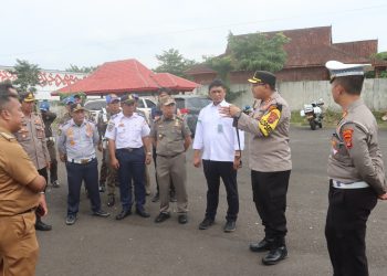 Lapangan Expo Kalianda Disiapkan Sebagai Posyan Operasi Ketupat 2025