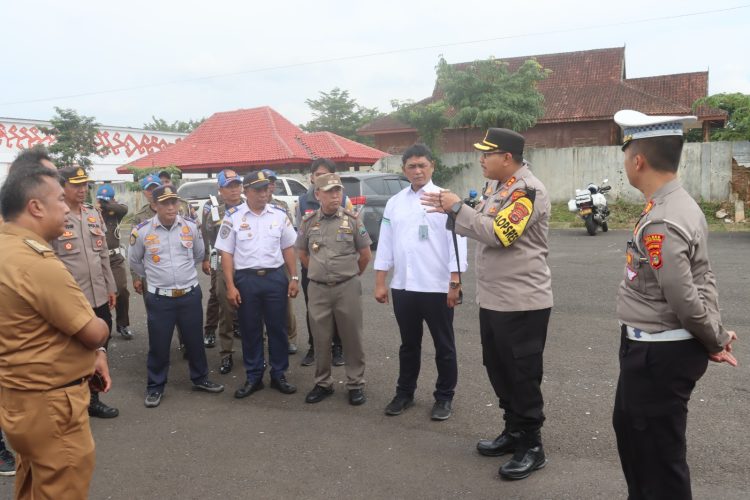 Lapangan Expo Kalianda Disiapkan Sebagai Posyan Operasi Ketupat 2025