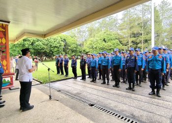 Bupati Lampung Barat Beri Motivasi Petugas Damkar: “Kalian adalah Pahlawan Tanpa Tanda Jasa”