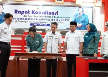 TP PKK Lampung Selatan Gelar Rakor Perdana, Targetkan Prestasi dan Inovasi Program