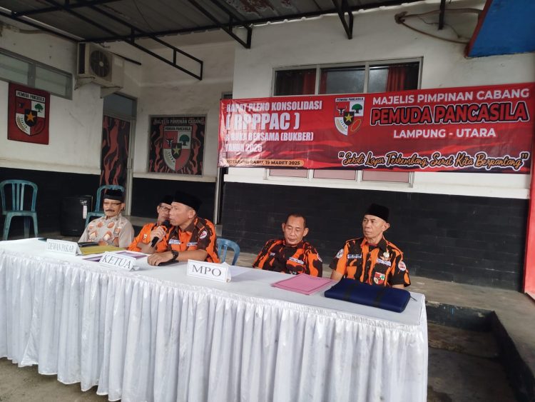Pemuda Pancasila Lampung Utara Gelar RPPPAC dan Bukber, Konsolidasi Pengurus Semakin Kuat